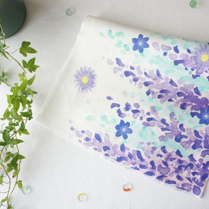 316 手拭い Fuji Lila（紫の藤の花）