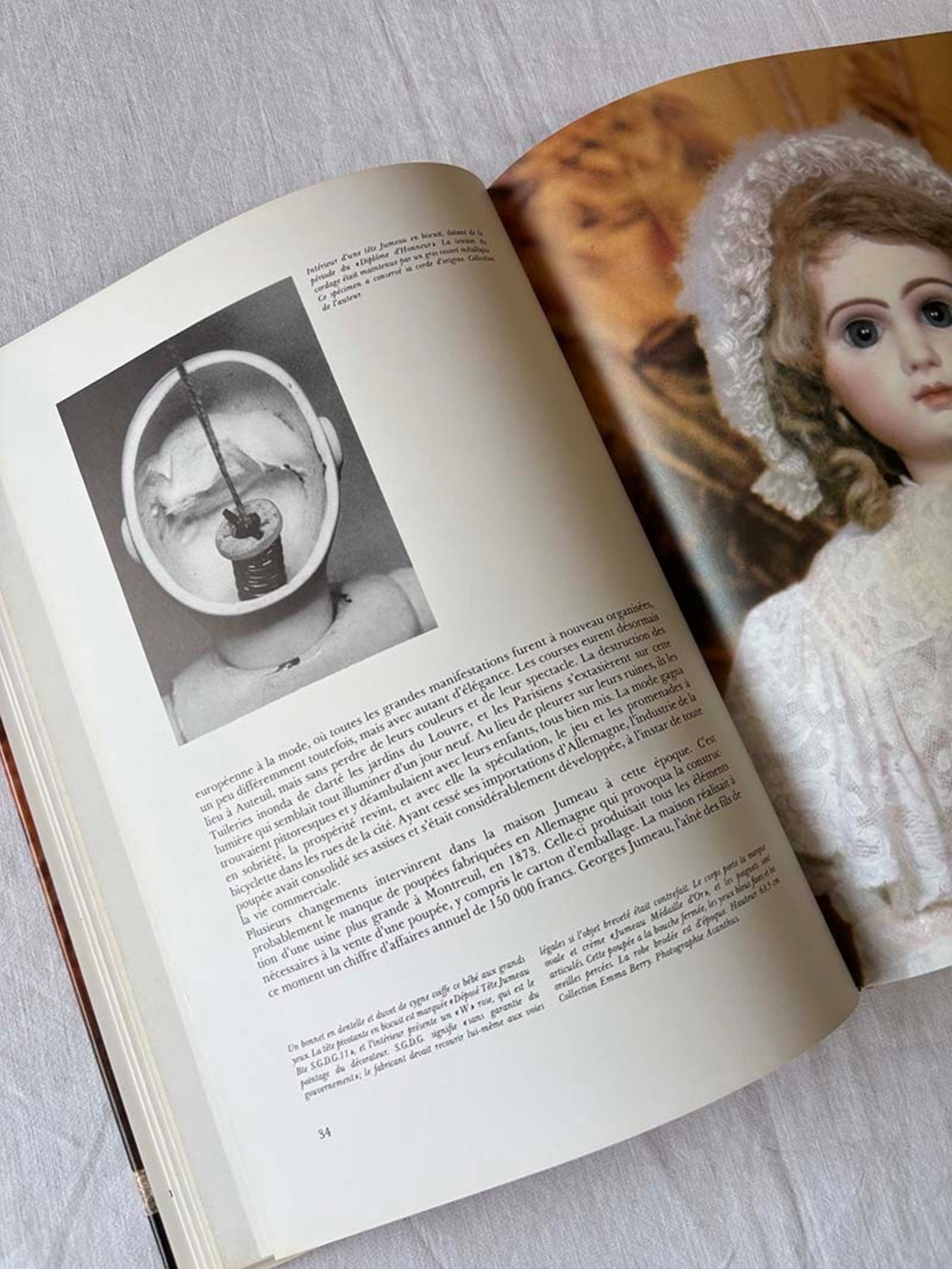 フランス古本　最も美しい人形の本　Jumeau　フランス人形　アンティークドール　19psg18　