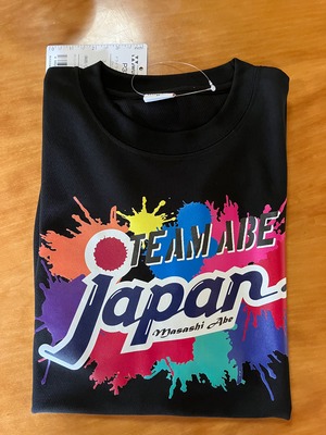 TEAME ABE Tシャツ　黒