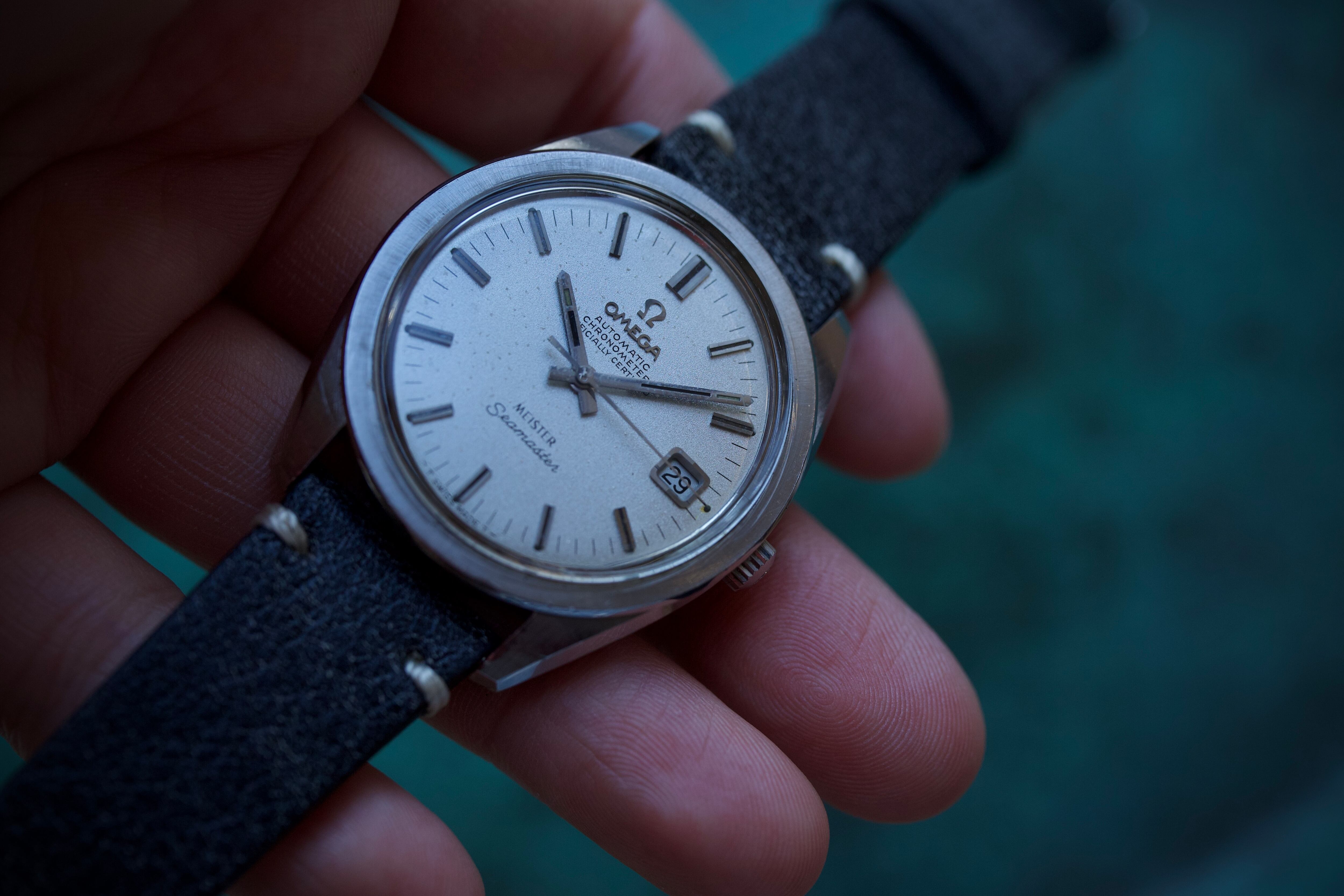 OMEGA】1969年製 オメガ シーマスター クロノメーター グリッター