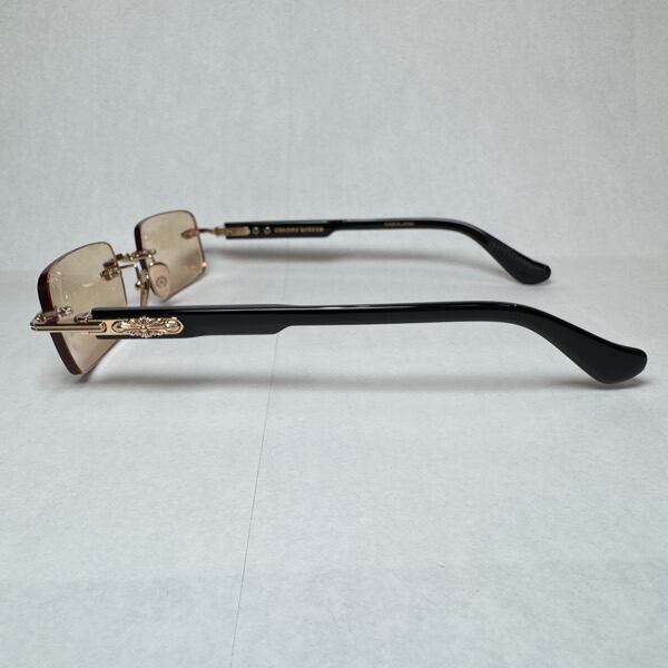 CHROME HEARTS/クロムハーツ DEEP I サイドフローラルクロスフレーム