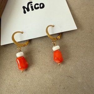 NC26110【サージカルステンレス:ゴールド】nicoピアス