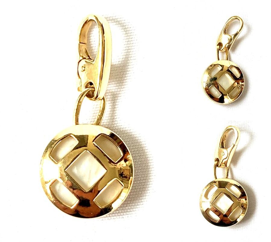 カルティエ　グリッド　チャーム　ゴールド カルティエ Cartier パシャグリッド K18YG 750 イエローゴールド