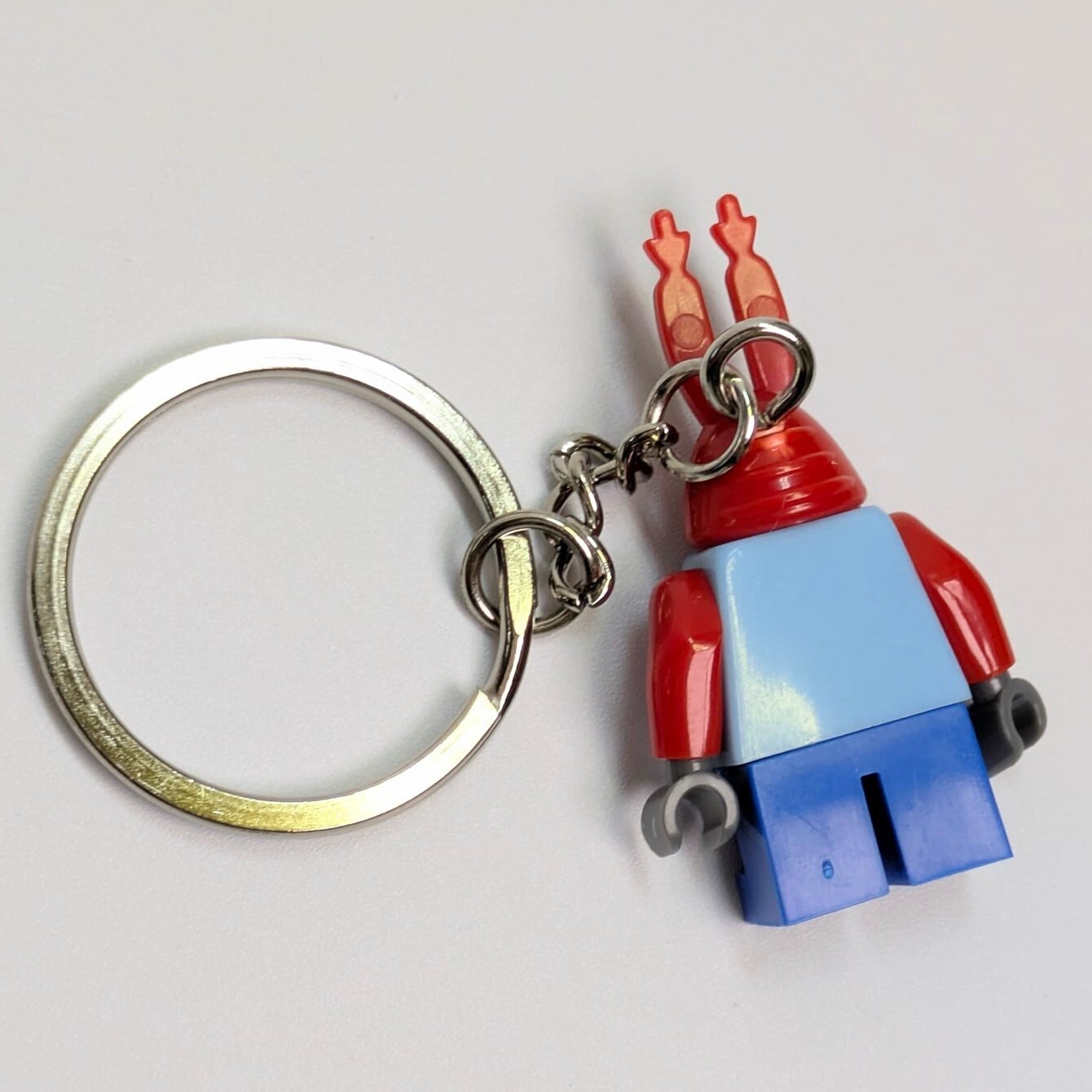 再入荷！【ブロック フィギュア キーホルダー】SpongeBob / スポンジ