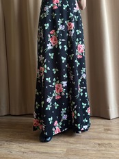 vintage floral import maxi dress-4650-4