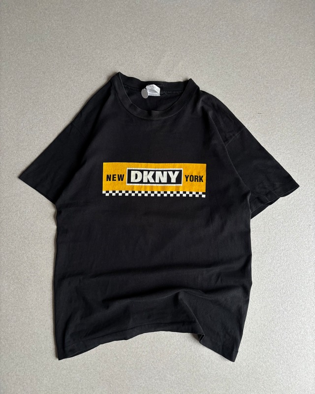 90s USA製 DNKY logo tee / アメリカ製 ダナキャラン ロゴTシャツ | farm