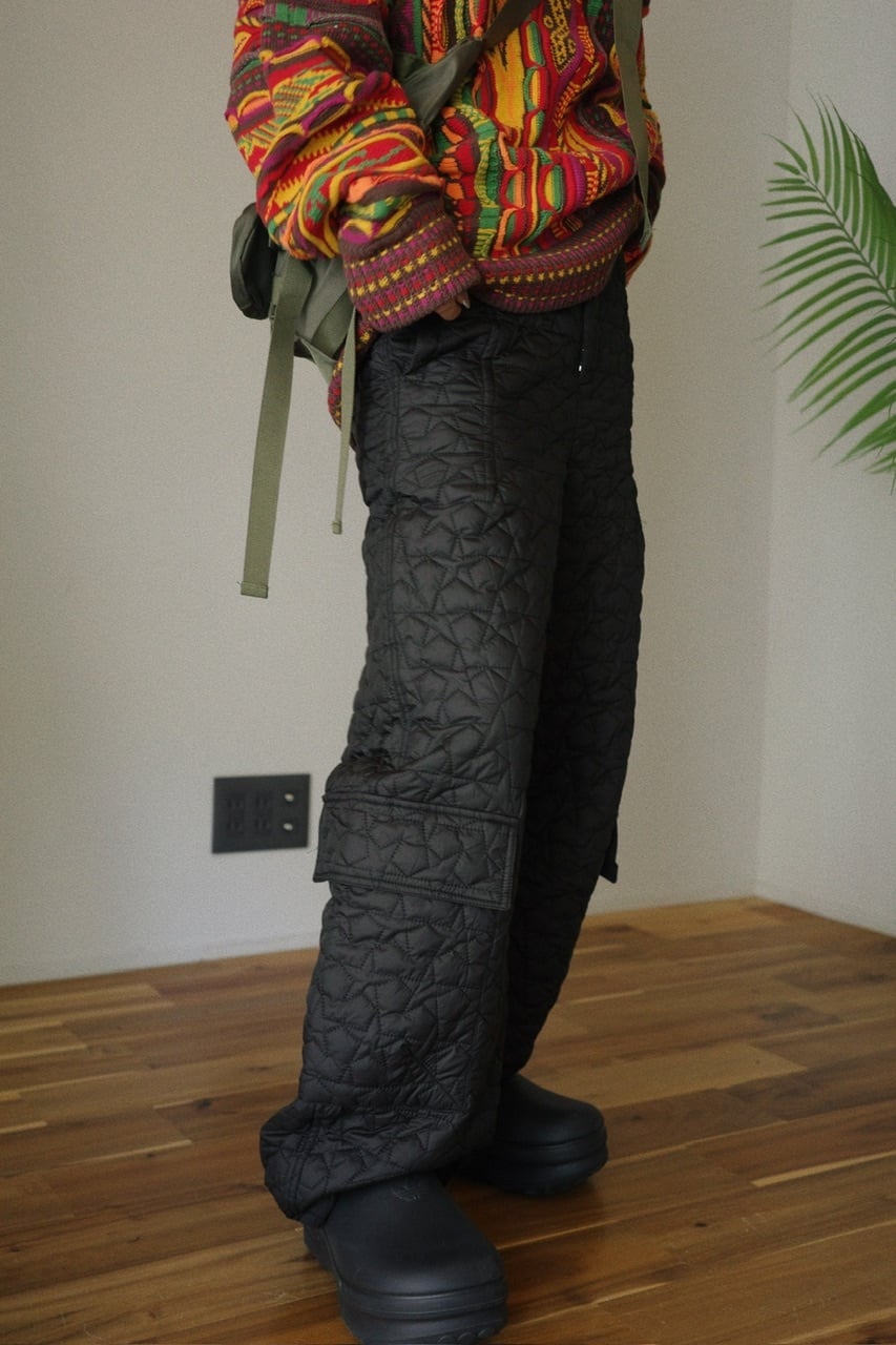 スターキルティングパンツ/ブラック | osrsofficial