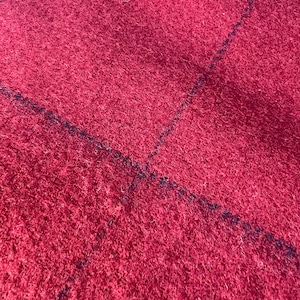 BURBERRY バーバリーズ 大判 タグ付き  ストール レッド A-10352