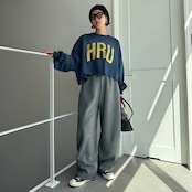 HRUショート丈ドルマンSW/ネイビーブルー