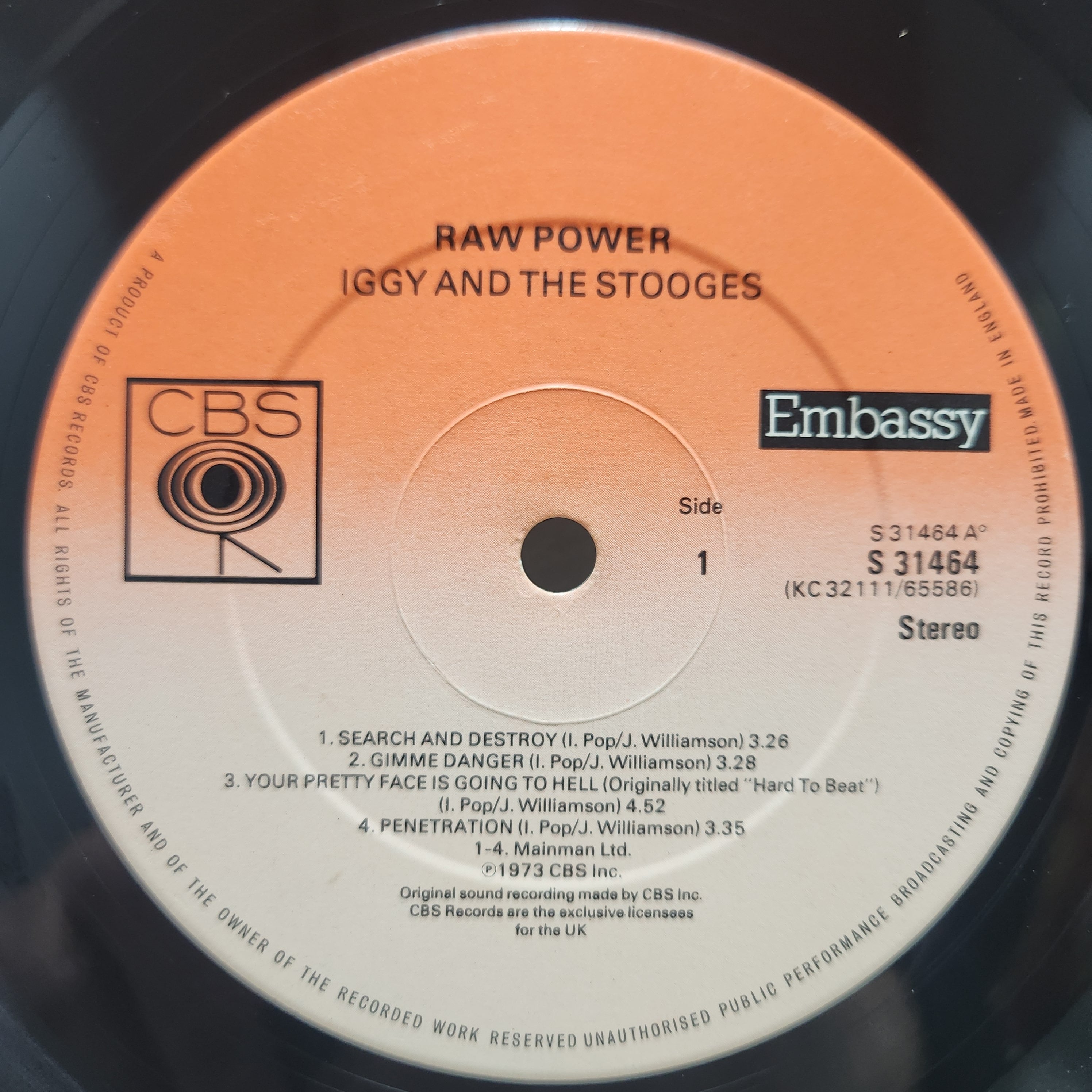 The Stooges / Raw Power [31 464, S 31464] - 画像3