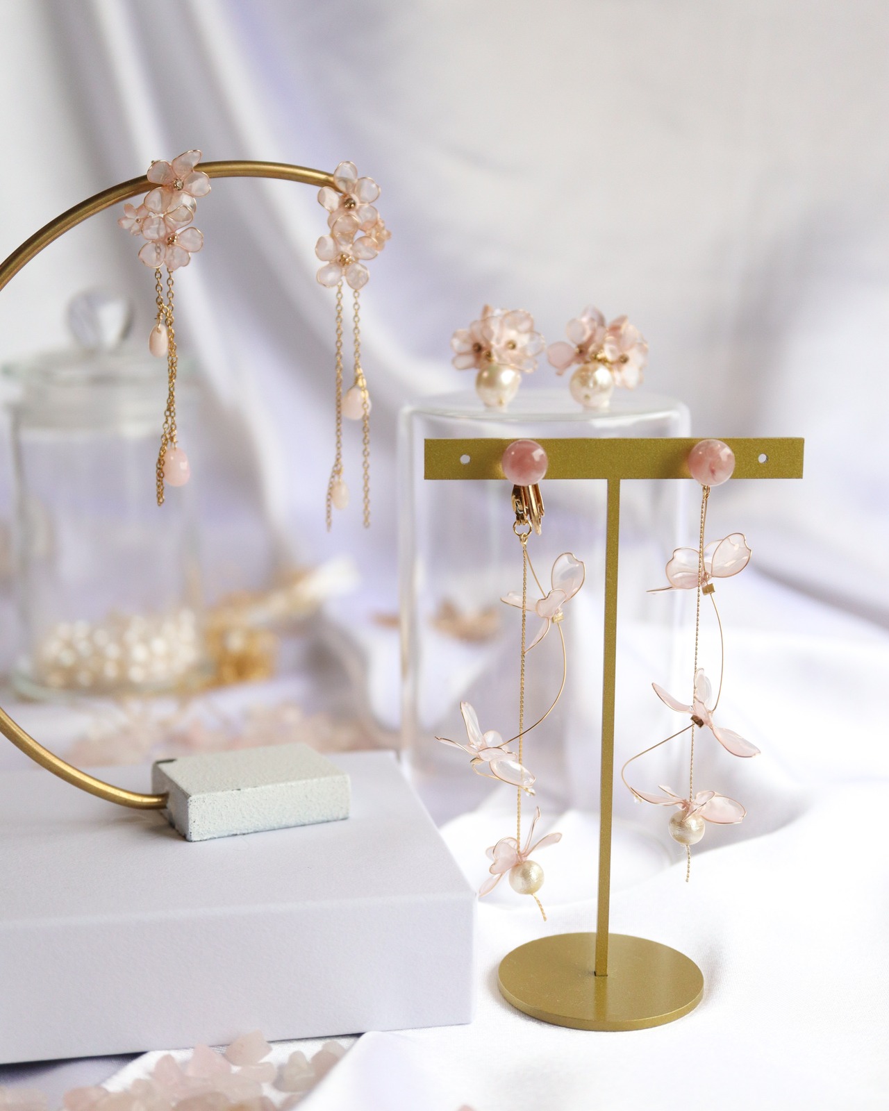 ” ほどける（sakura）耳飾り”