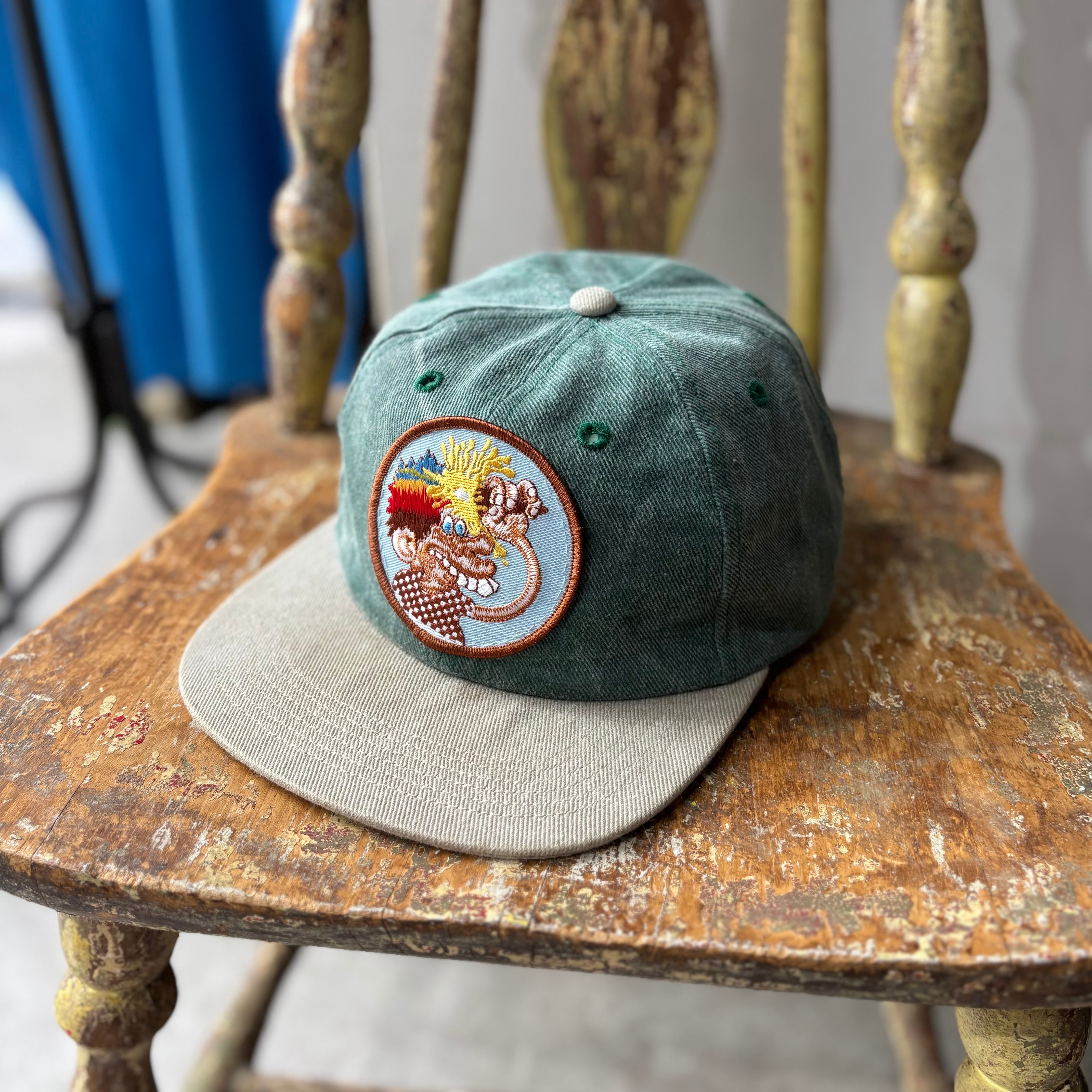 90s unknown GREATFUL DEAD Wappen "Ice cream kid" cap【仙台店】