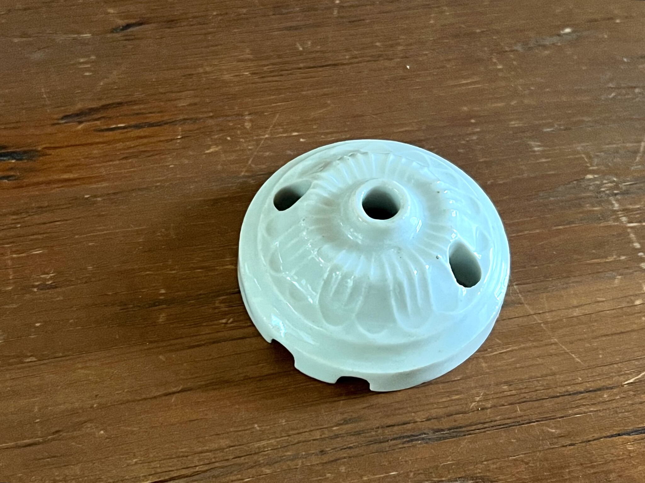 フランスの陶器製シーリングカバー アンティーク ブロカント