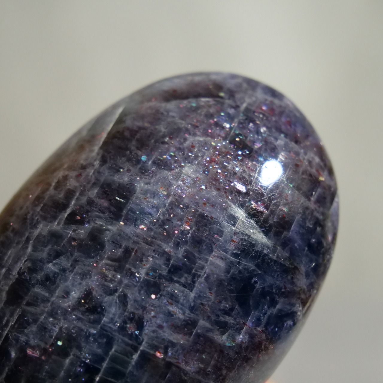 アイオライト サンストーン ブラッドショット / パーム