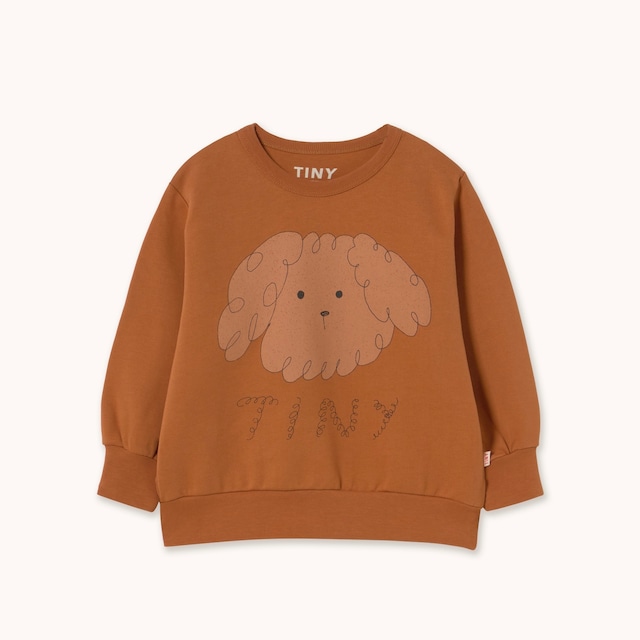 tinycottons(タイニーコットンズ) ／CURLY DOG GRAPHIC SWEATSHIRT AW26-431