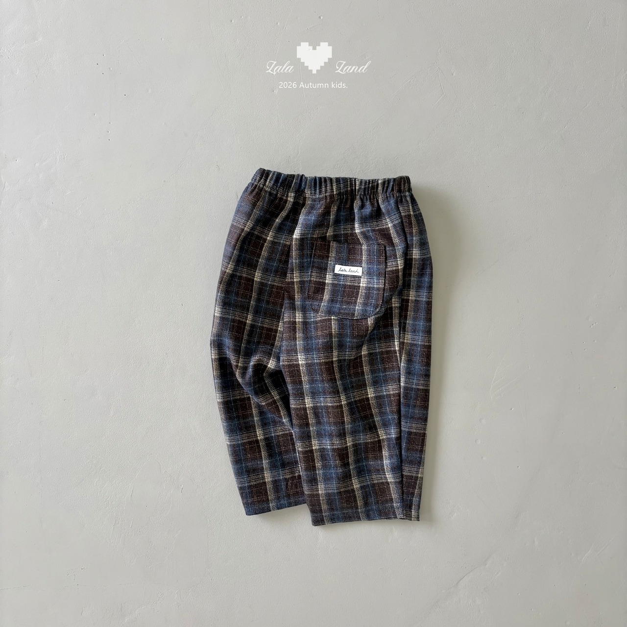 【取寄】LALALAND （Kids）ロールアッㇷ゚デニムパンツ｜秋服｜韓国子供服｜ 26/SM