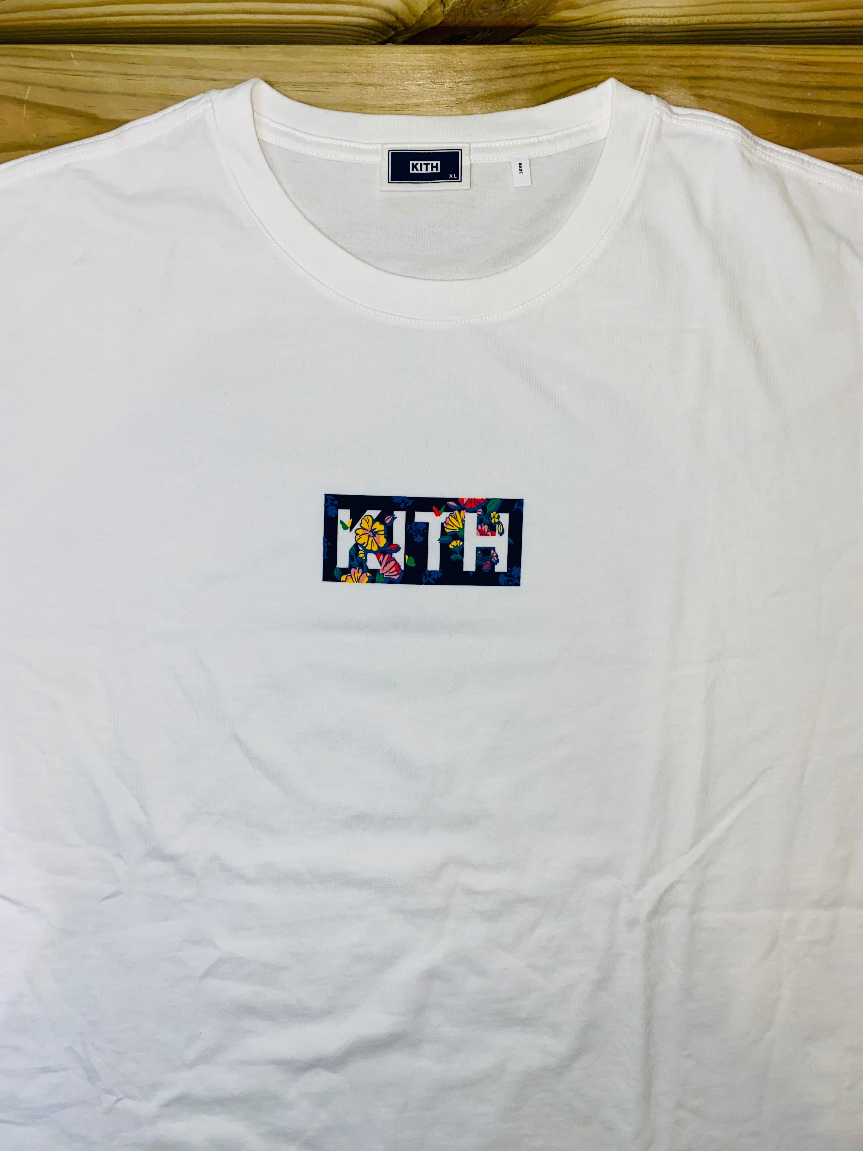 【XL】KITH floral t