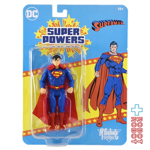 マクファーレン・トイズ DCダイレクト DCスーパーパワーズ #15 スーパーマン (コミック/Superman: Reborn) 4インチ アクションフィギュア 国内版 未開封