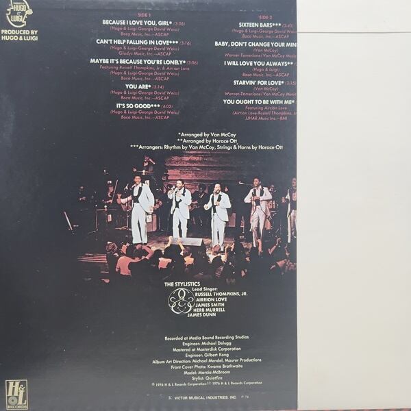 The Stylistics / Fabulous 16小節の恋 [VIP-6328] - 画像2