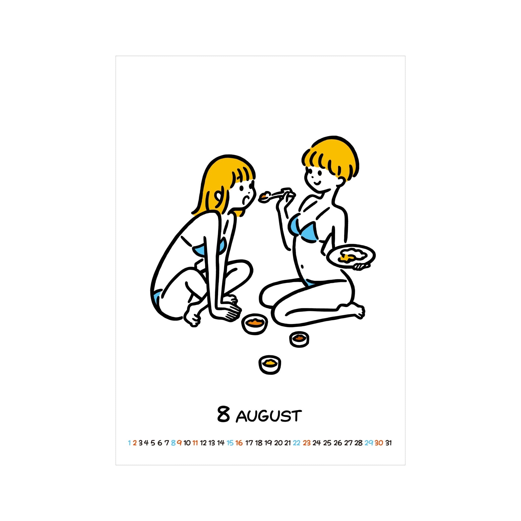 BIJIN CURRY CALENDAR 2026 | BUTTAH online shop