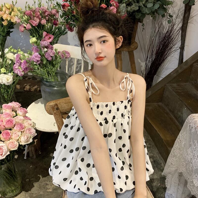 サマールーズノースリーブトップス 夏物 試着室95114364169