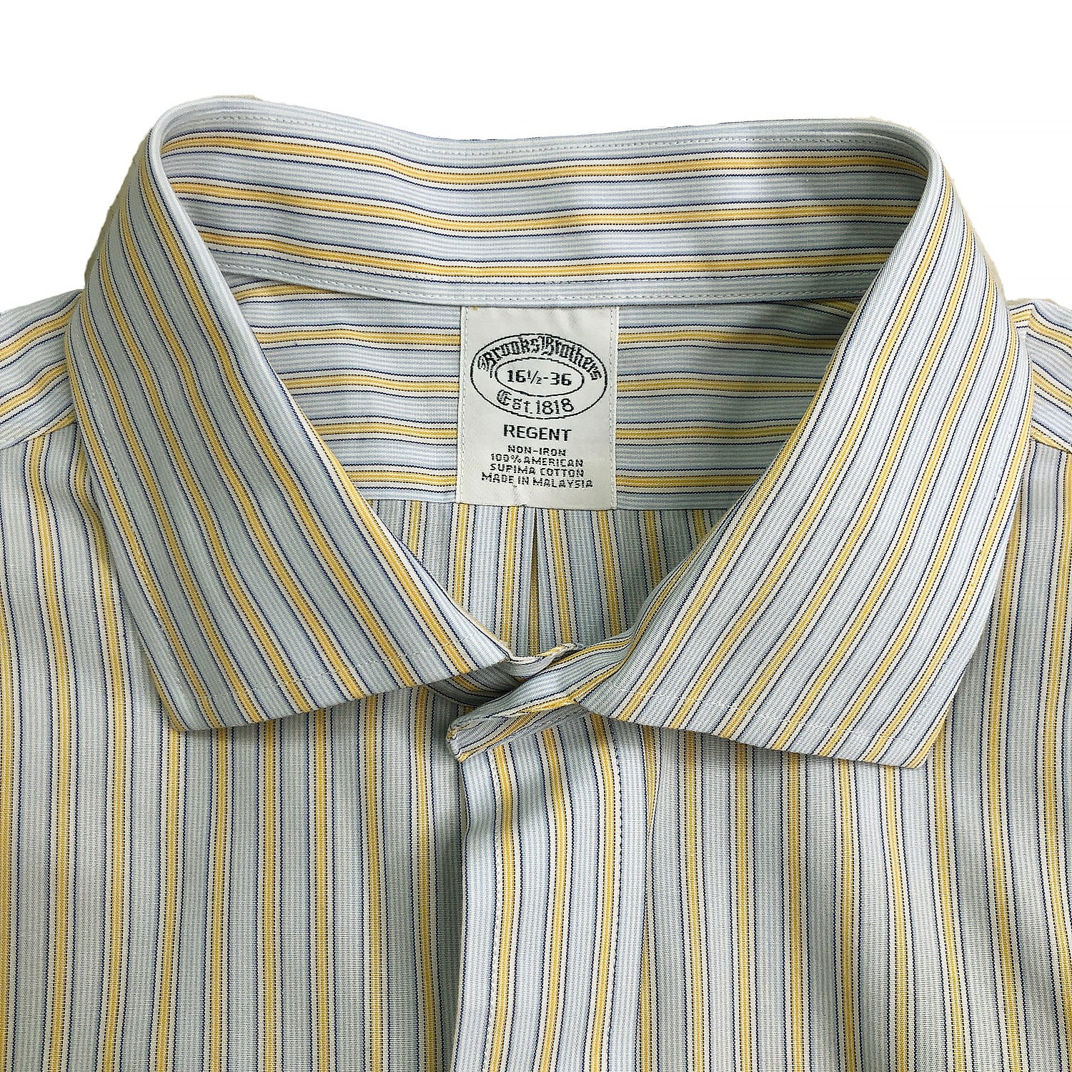 ブルックスブラザーズ Brooks Brothers 1818 長袖 コットンチェックシャツ メンズXL /eaa385673645cm商品名