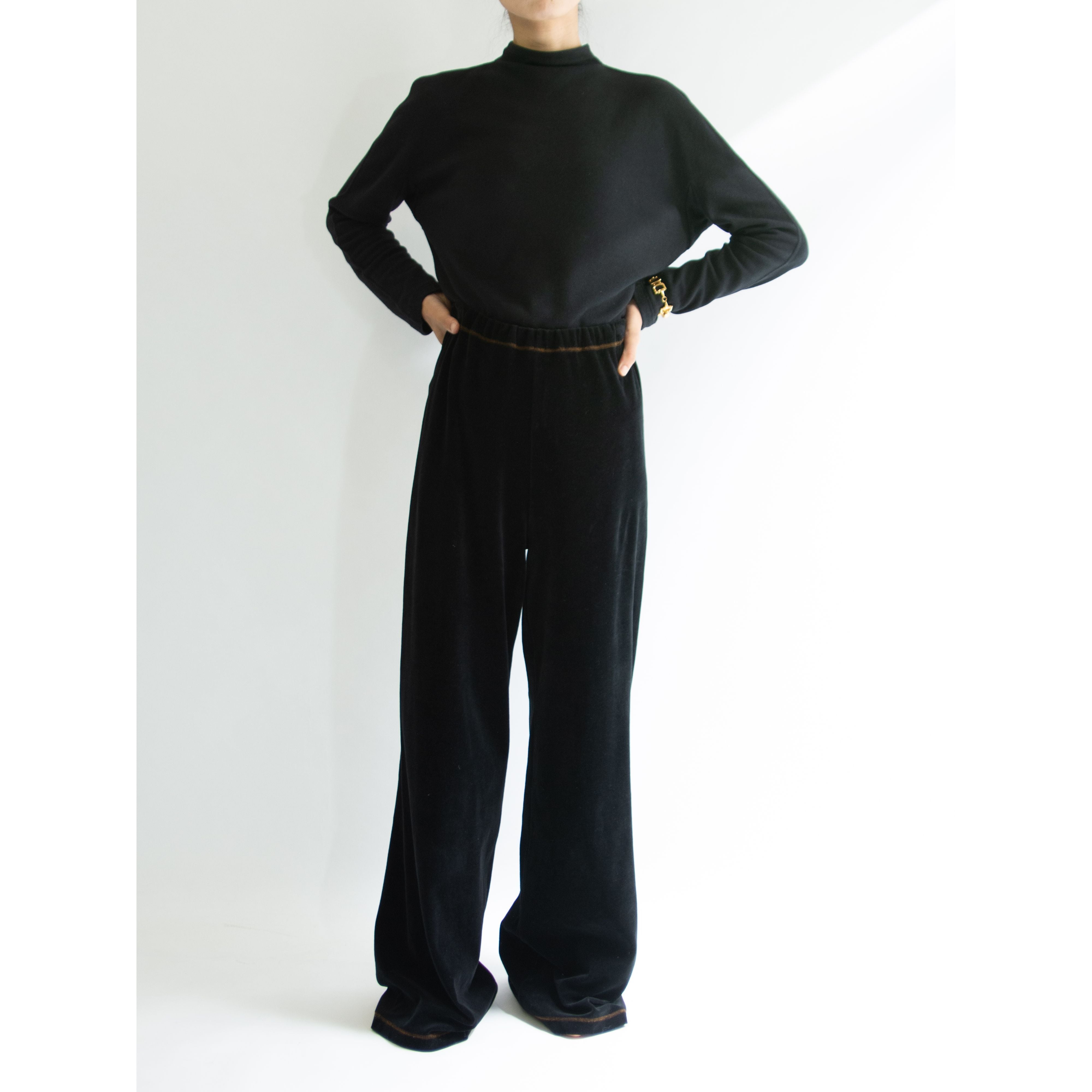 FENDI】Made in Italy Cotton-Nylon Velour Wide Pants（フェンディ ...