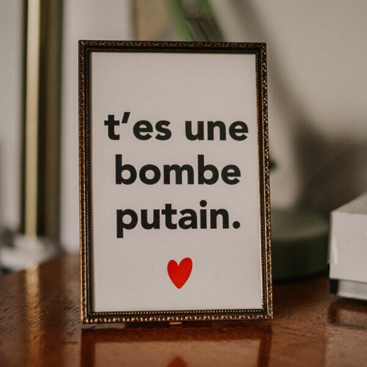 OnditPutain / “ T’es une bombe putain.❤️” A5ポスター - 4