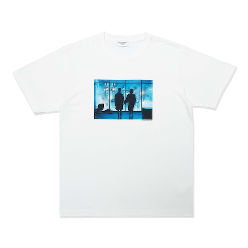 Benjamin Authentic Club Urban fight photo T-Shirt / White