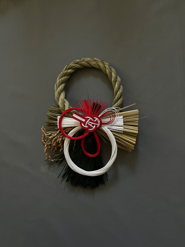 online限定　正月飾り　紅白丸