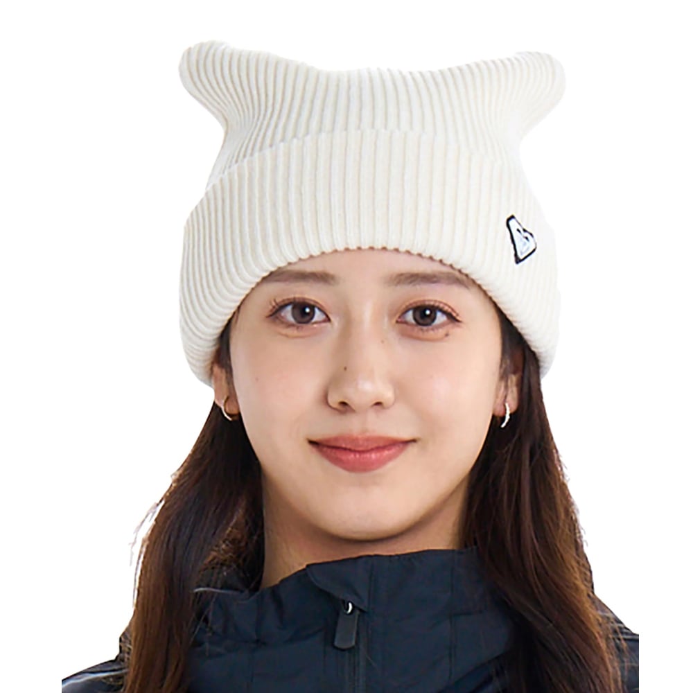 ロキシー 猫耳ニット帽 ROXY ウィメンズ ROXY SQUARE BEANIE 猫耳