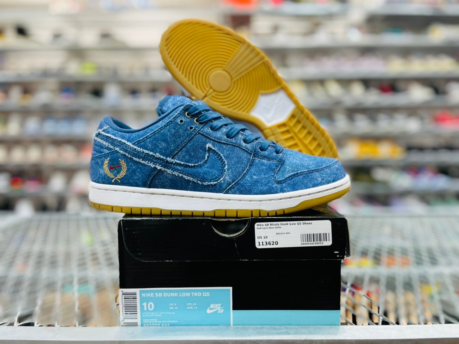 nike sb dunk low Rival Pack Denim ビギー　29