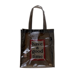 [HAVE A GOOD TIME] PVC CLEAR TOTE bl 正規品  韓国 ブランド エコバッグ バック バッグ