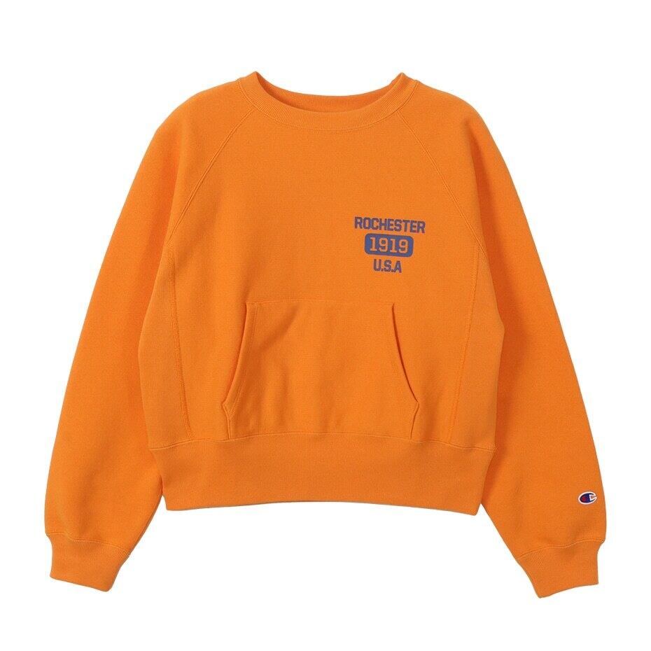 CHAMPION (チャンピオン) - ウィメンズクルーネックスウェットシャツ CW-A005