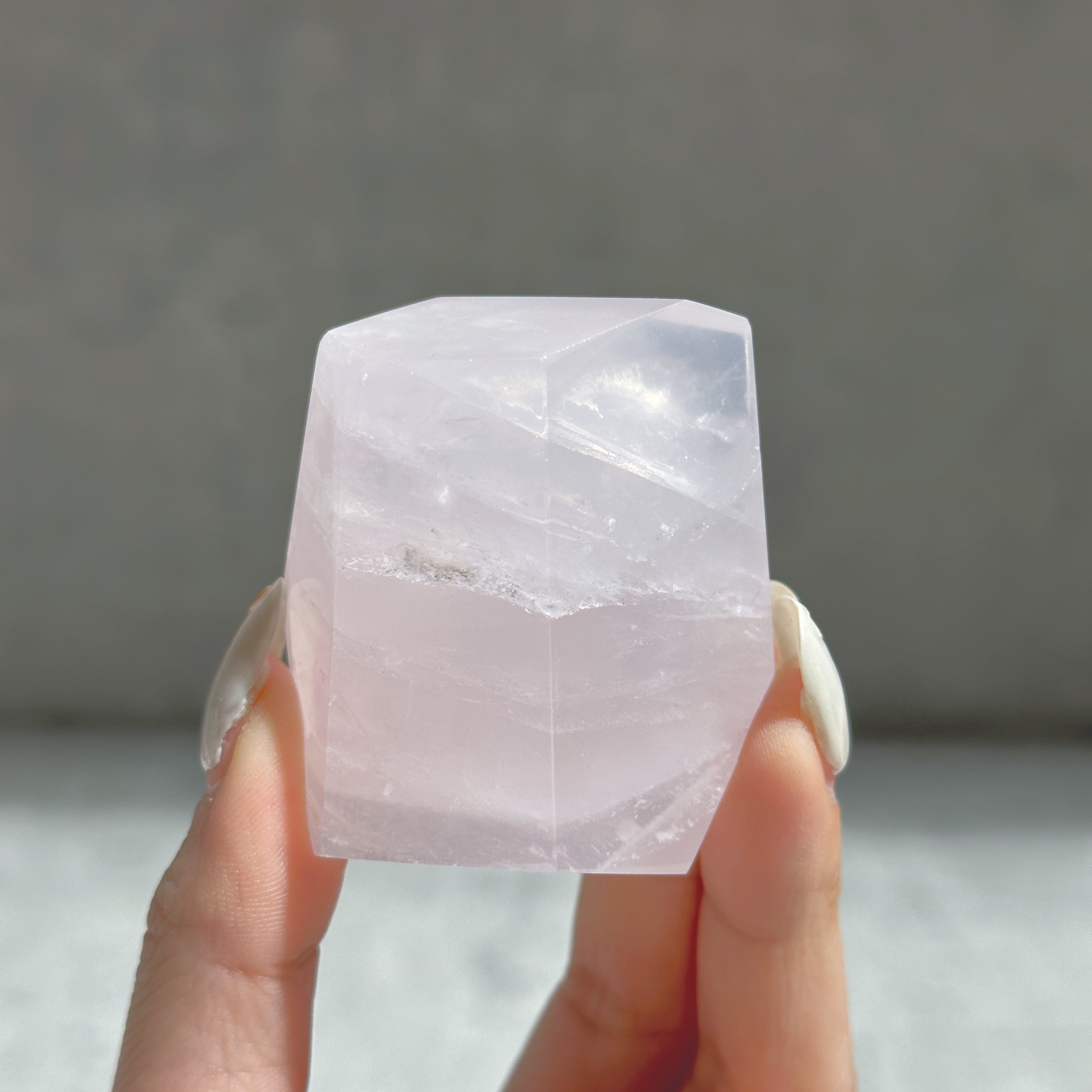 ブラジル産ローズクォーツ フリーフォーム05◇ Rose Quartz ◇天然石