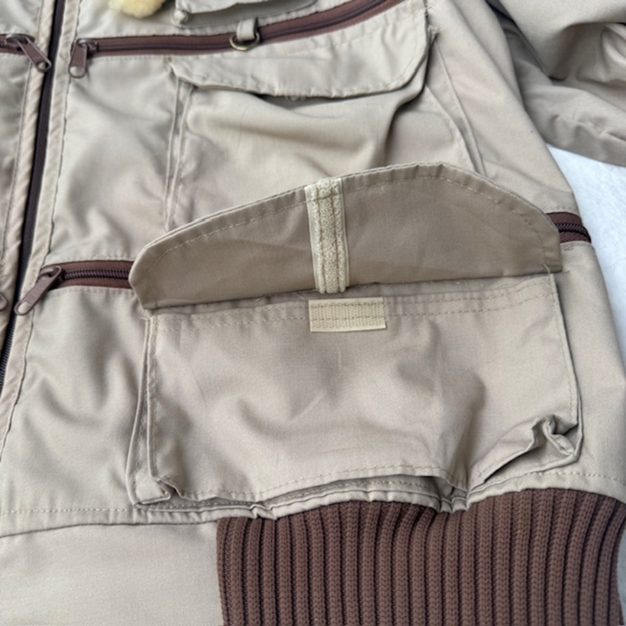 Ideal フィッシングジャケット XL デッドストック 80s 画像11