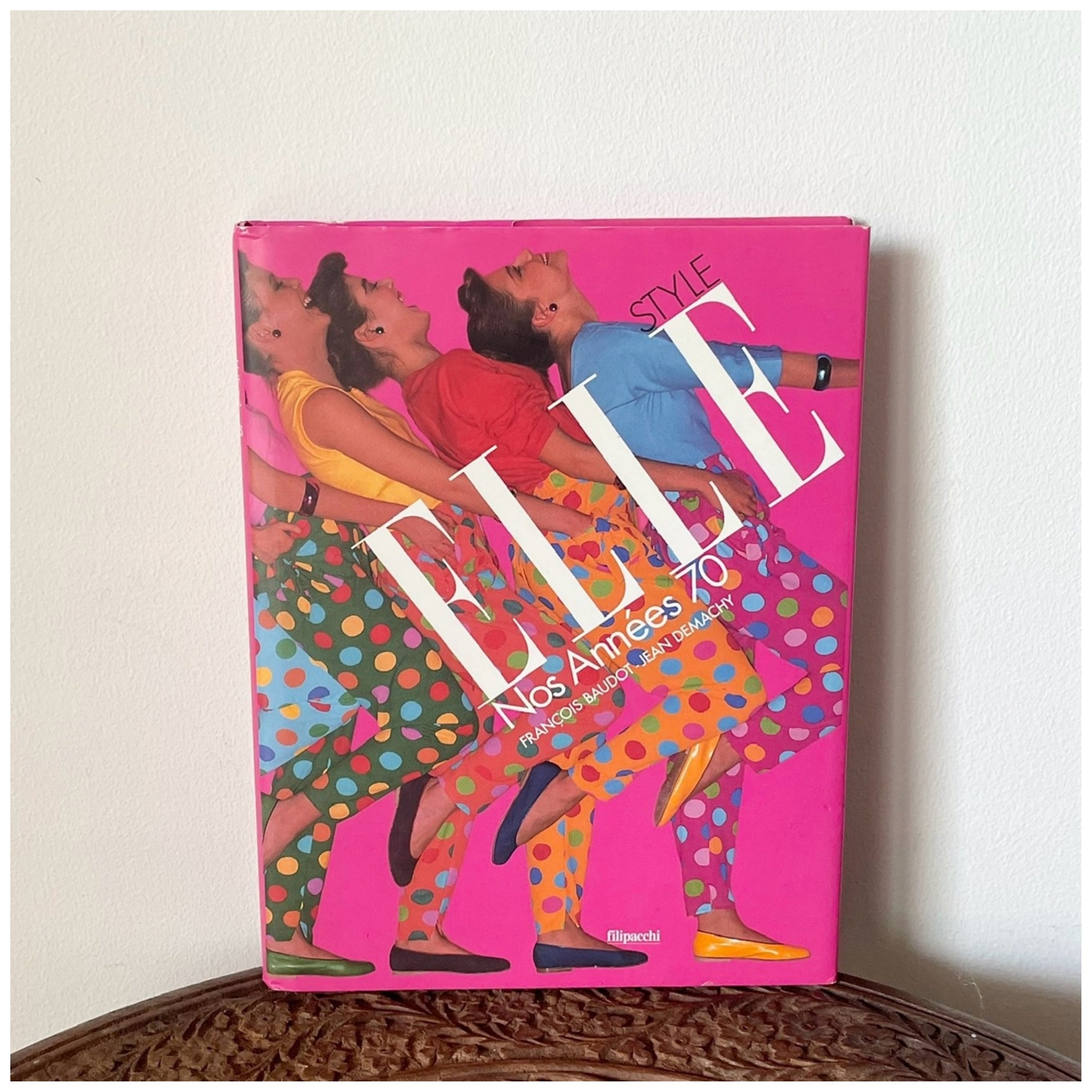 古書 洋書 STYLE ELLE Les Années 70 ファッションブック | KIRA