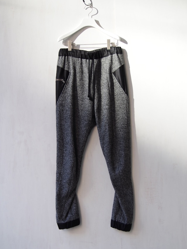 rood　neutral position knit pants　Grey【RAP-1516-grey】