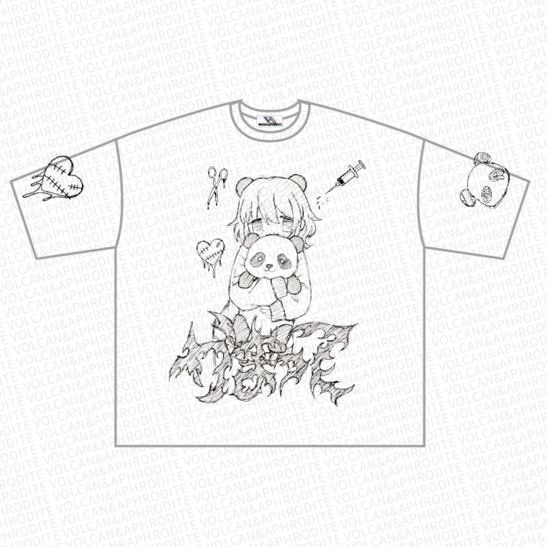 【近日発売予定★新作】パンダガールTシャツ