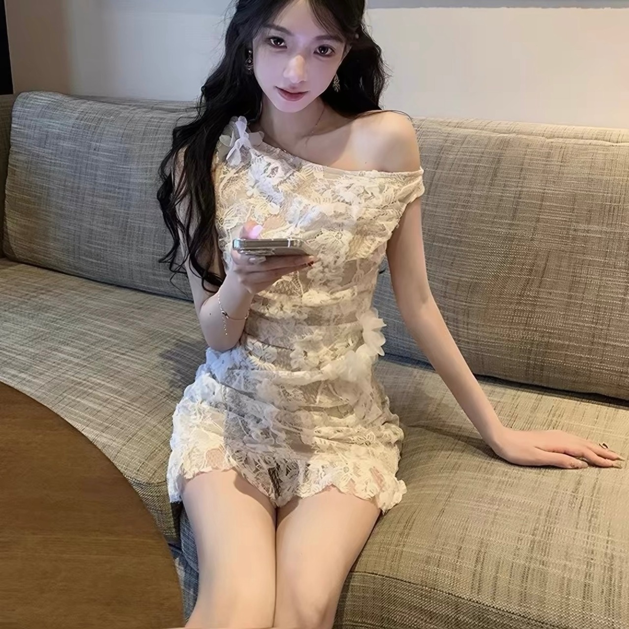 Little Birthday Waist-Defined Dress