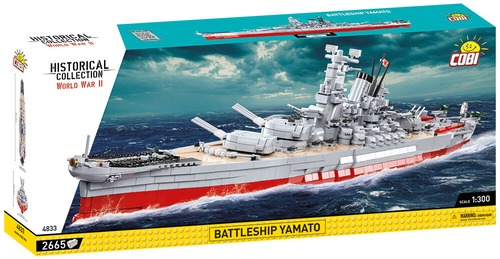 Cobi #4833 戦艦大和 (IJN Yamato) (Standard Edition)