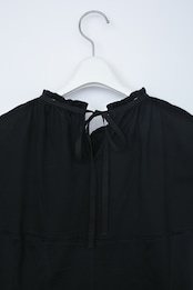 Gathered short sleeve top