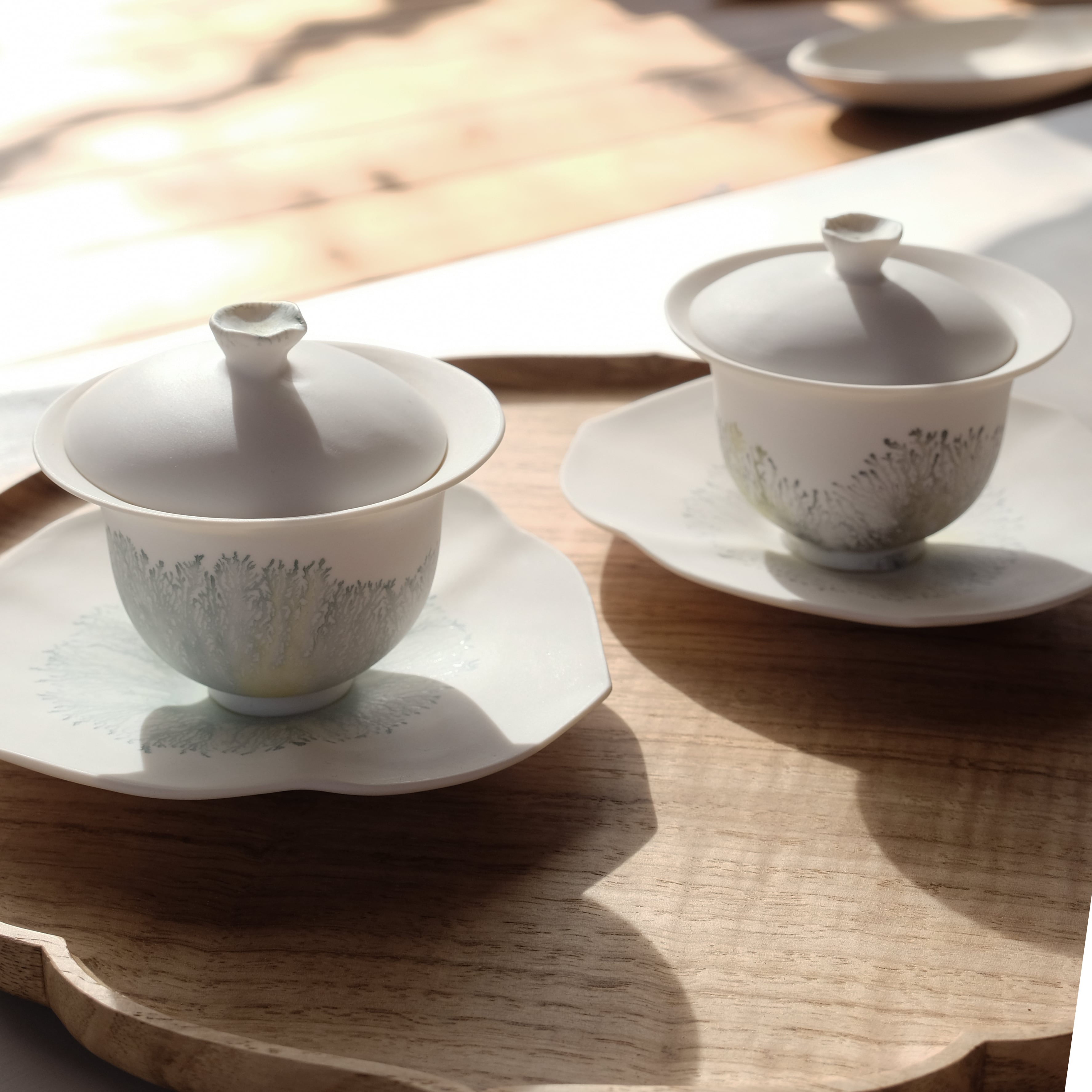 片瀬有美子 Yumiko Katase "moca" 蓋椀 受け皿(大)K2 a.b.c.