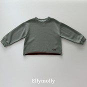 【取寄/韓国直送】Elly molly ラフツートーンダイングスウェット|秋服|韓国子供服|26/AT
