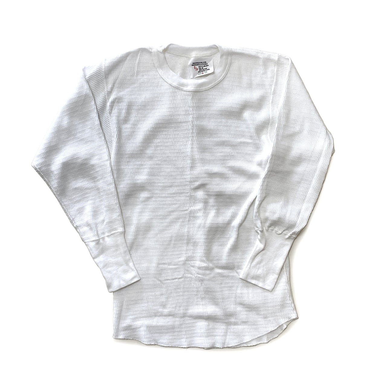60s  Knight サーマル ヴィンテージ 白 カナダ軍 1980s ECW サーマルシャツ 【Deadstock】ホワイト SMALL | hab