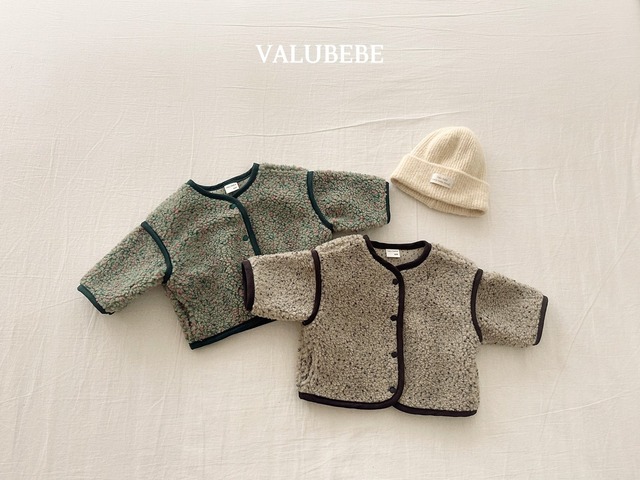 【予約/特典】valu bebe / Cotton candy tumble jacket
