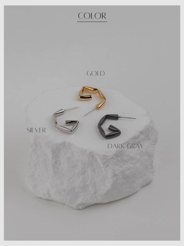 Pierce -Gold/Silver/Dark Gray-