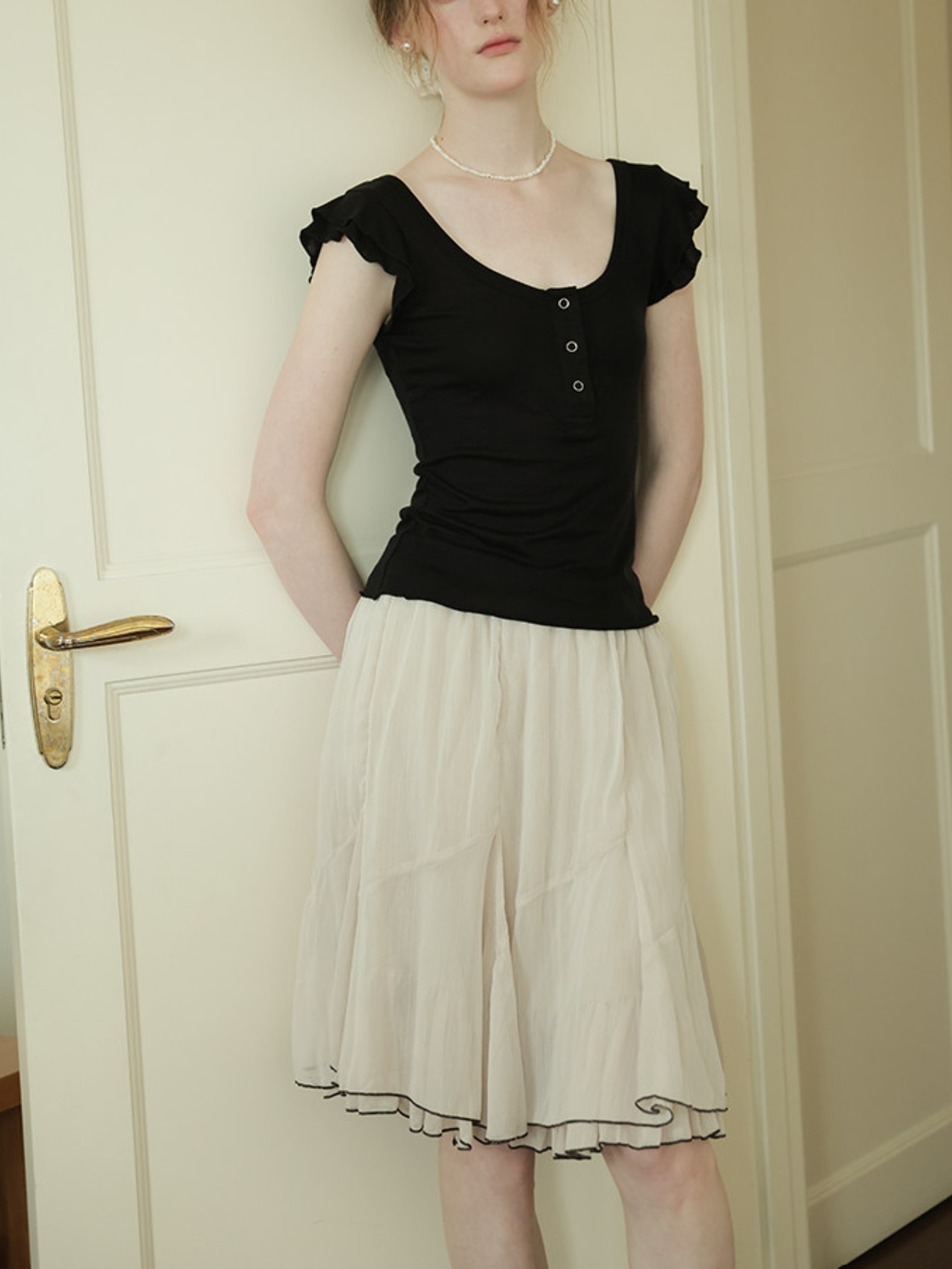Étoile Ballet Frill Top F0700
