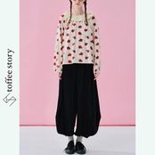 POPアートを纏う♡華やかなピエロカラーブラウス 《i0556》
