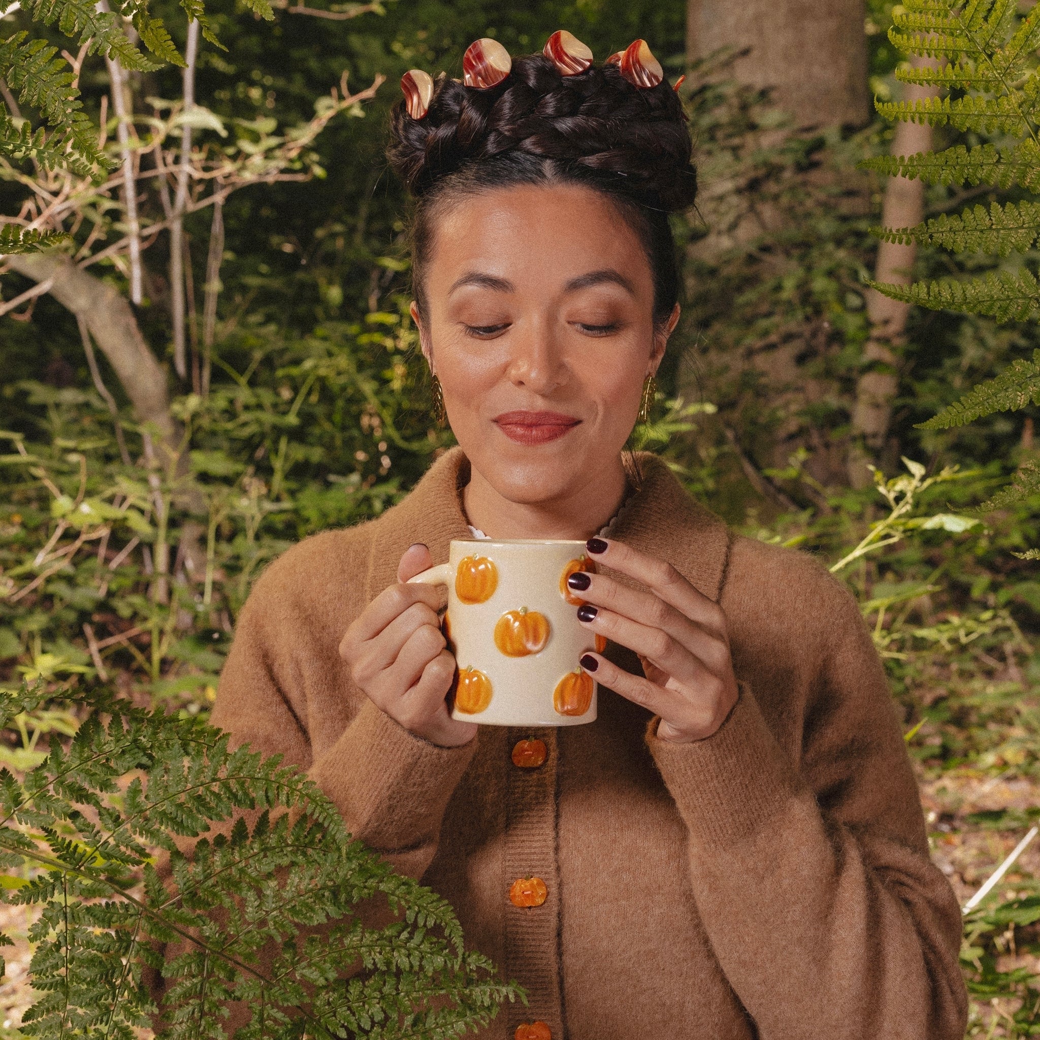 即納» Coucou Suzette Pumpkin Mug ククシュゼット | capucapu